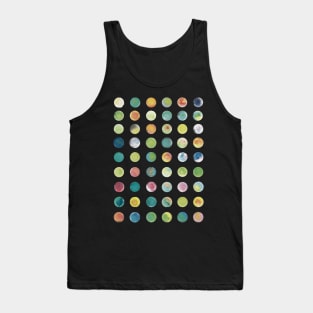 Watercolor Polkadots Tank Top